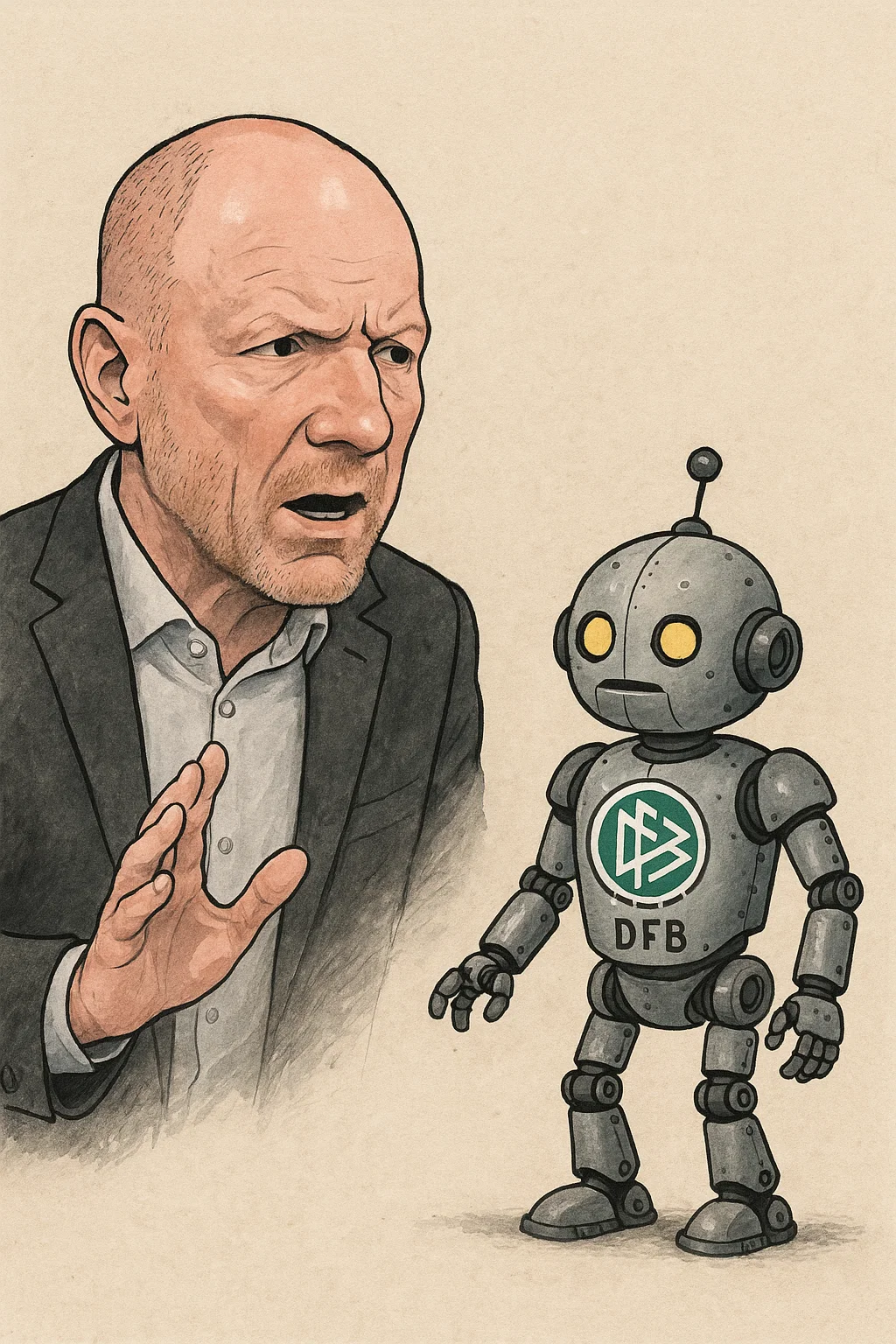 Matthias Sammer kritisiert in einem Interview die Entwicklung des deutschen Fußballs