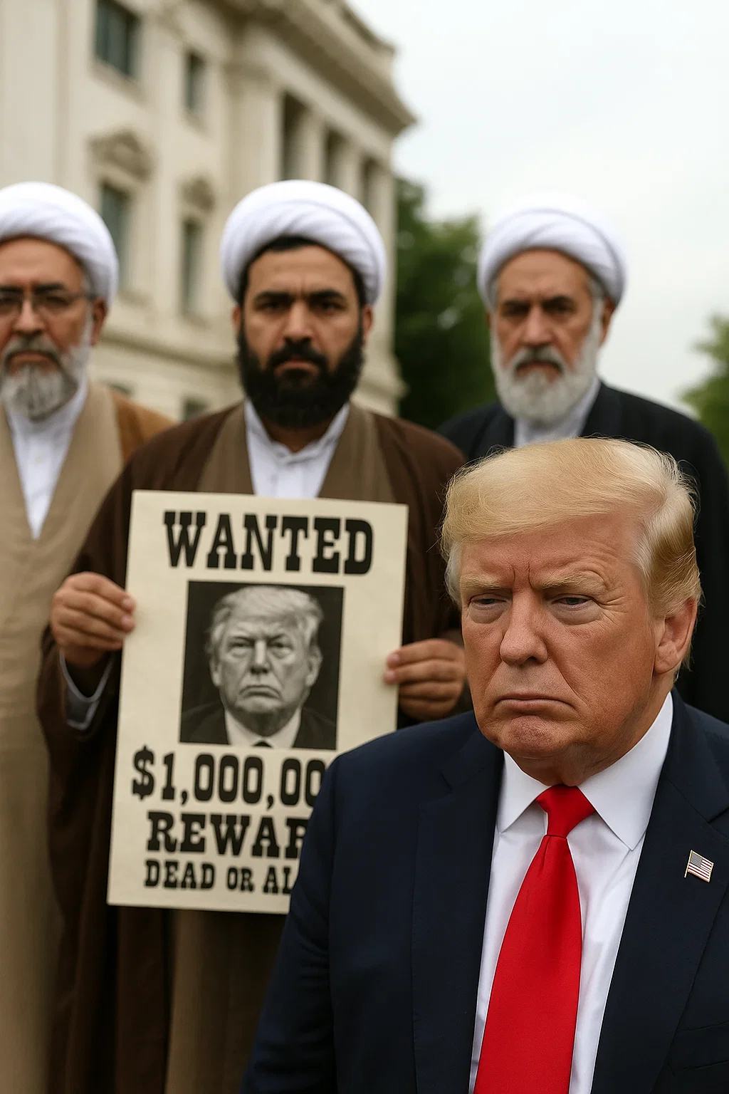 Iranische Geistliche rufen öffentlich zur Ermordung Donald Trumps auf