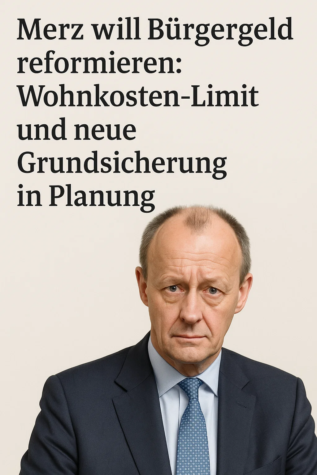 Friedrich Merz spricht im ARD-Sommerinterview über die Bürgergeld-Reform
