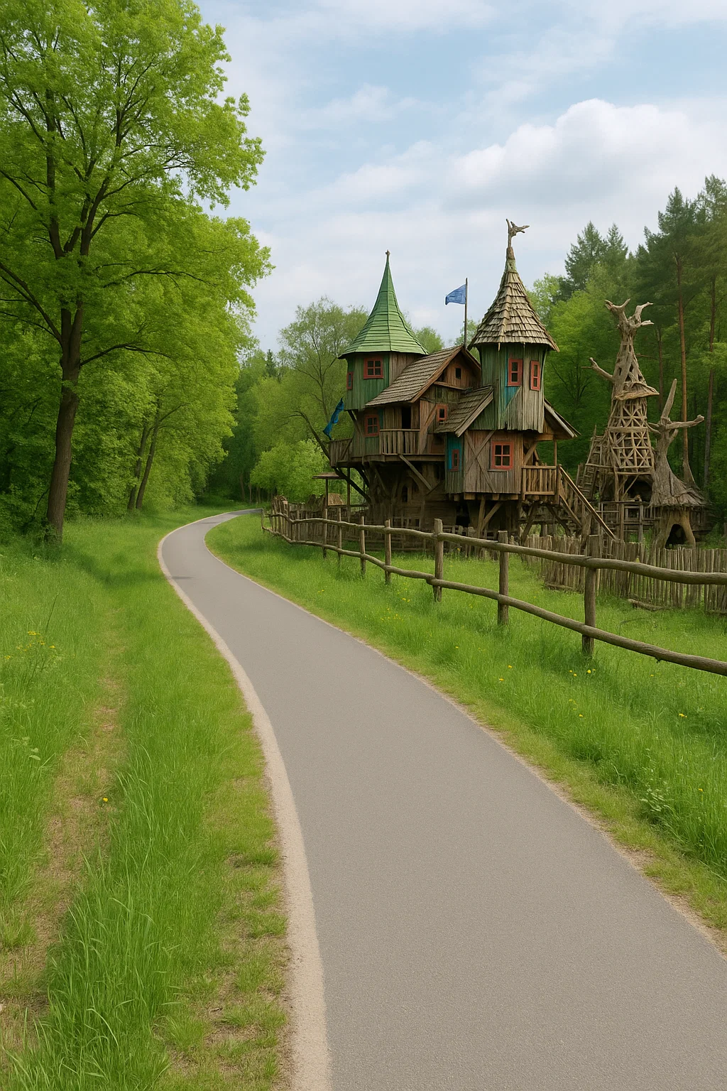 Neißeradweg führt jetzt an Kulturinsel Einsiedel vorbei – ab Schulbeginn 2025