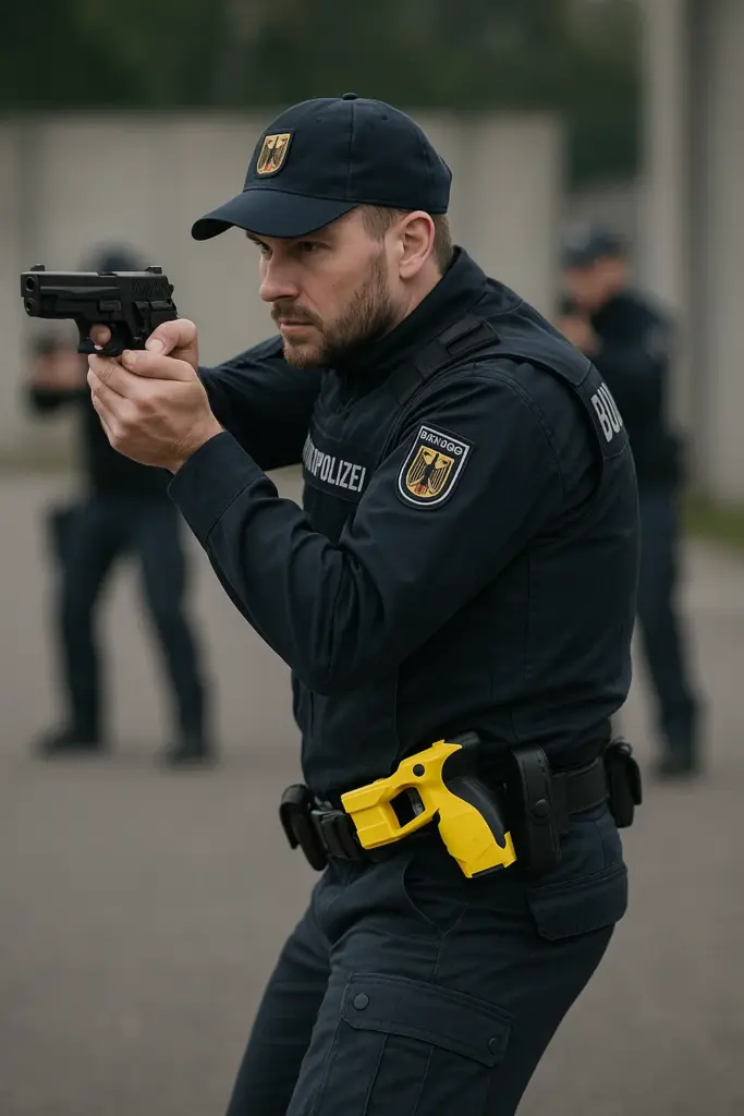 ⚡ Bundestag plant Gesetz: Bundespolizisten sollen künftig Taser einsetzen dürfen