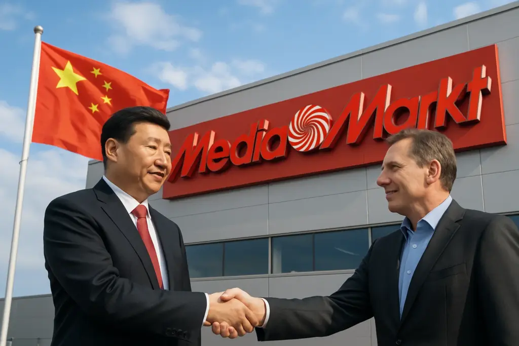 JD.com plant die Übernahme von MediaMarkt und Saturn – Elektronikmarkt-Filiale
