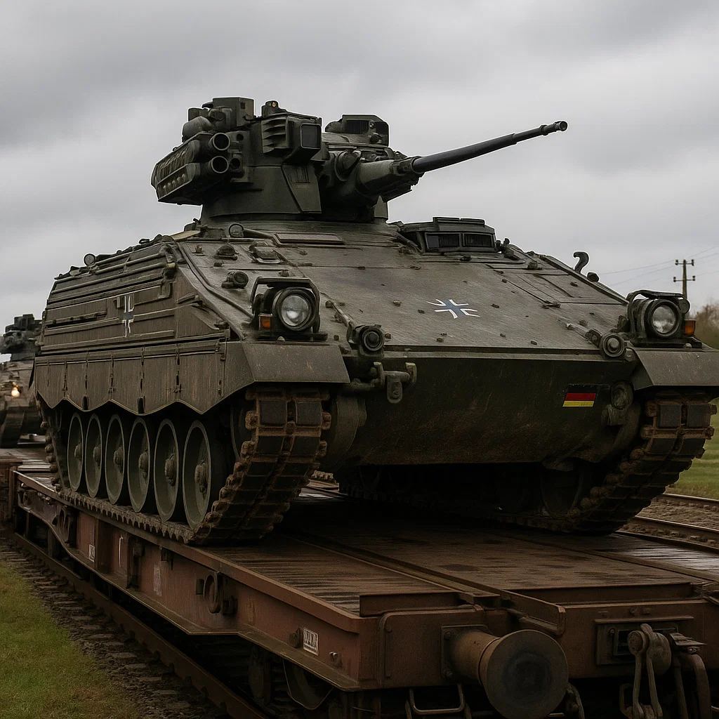 🇩🇪 Bundeswehr verlegt Schützenpanzer nach Litauen