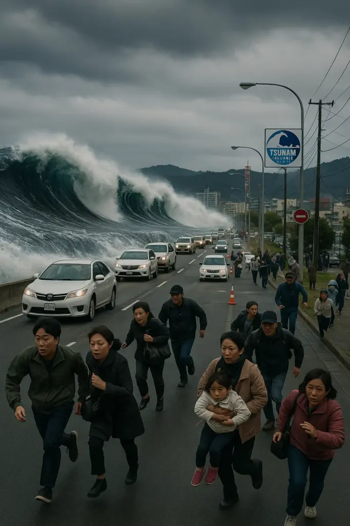 🌊 Mega-Beben im Nordpazifik: Tsunami-Alarm von Japan bis Hawaii