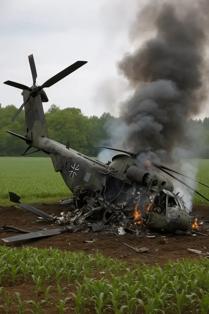 🚁 Hubschrauber-Absturz in Sachsen!