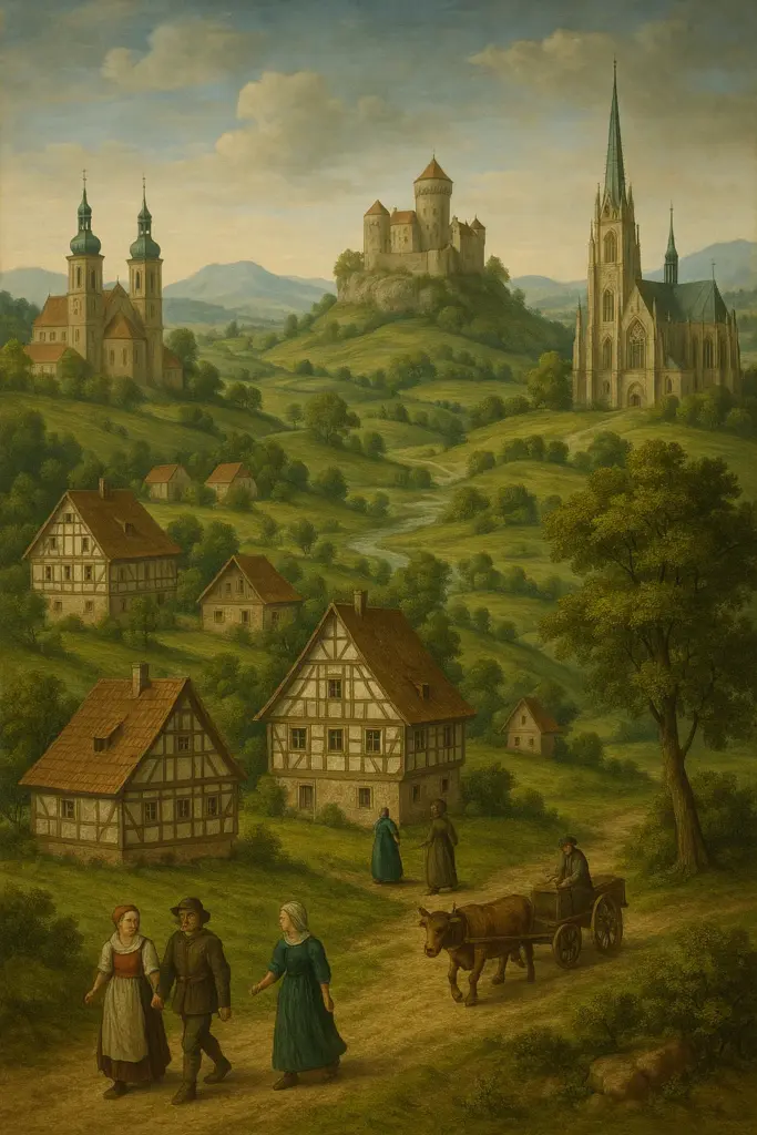 Frühes Böhmen Oberlausitz Varnsdorf Ebersbach Seifhennersdorf Mittelalter Grenzland Kultur
