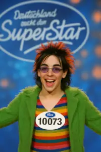Porträt von Daniel Küblböck in jungen Jahren bei DSDS