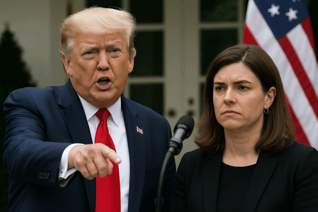 ⚡ Trump fordert Entlassung von Microsoft-Topmanagerin – politische Schlammschlacht oder Sicherheitsbedrohung?