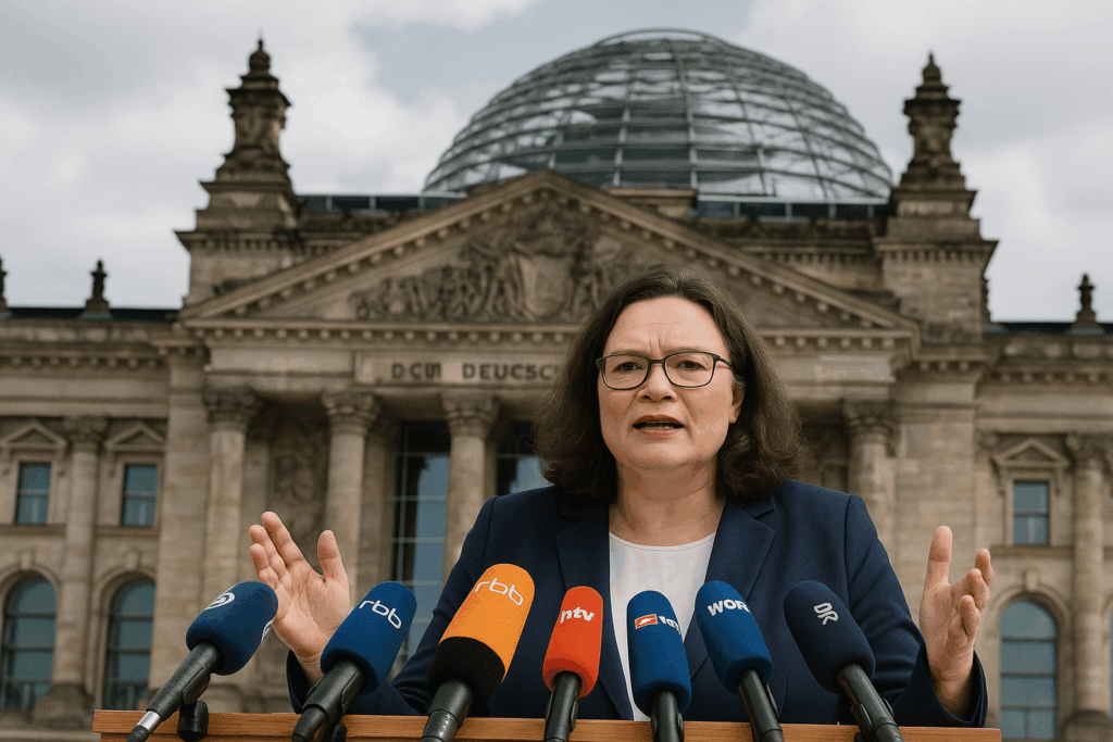 🏛️ Bündelung von Sozialleistungen – Nahles peilt Umsetzung binnen Jahresfrist an