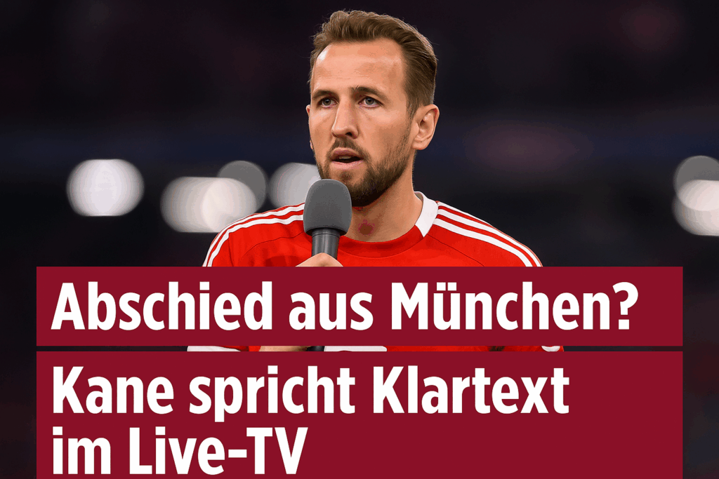🔍 Abschied aus München? Kane spricht Klartext im Live-TV