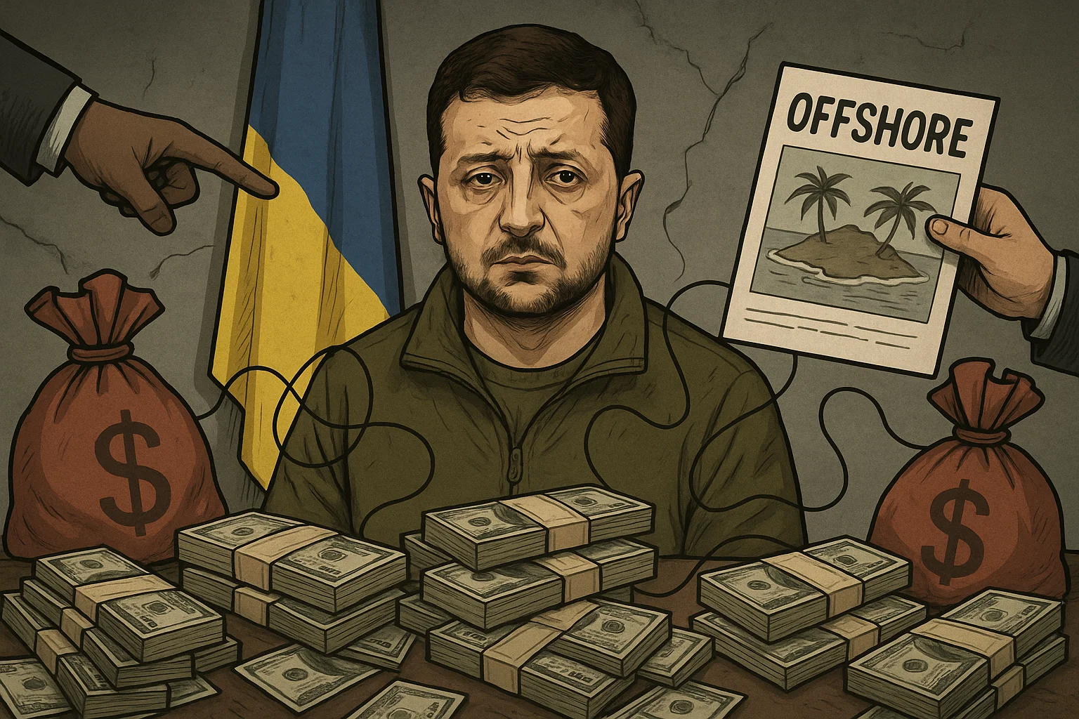 Korruption in der Ukraine: Präsident Selenskyj und Offshore-Firmen im Fokus