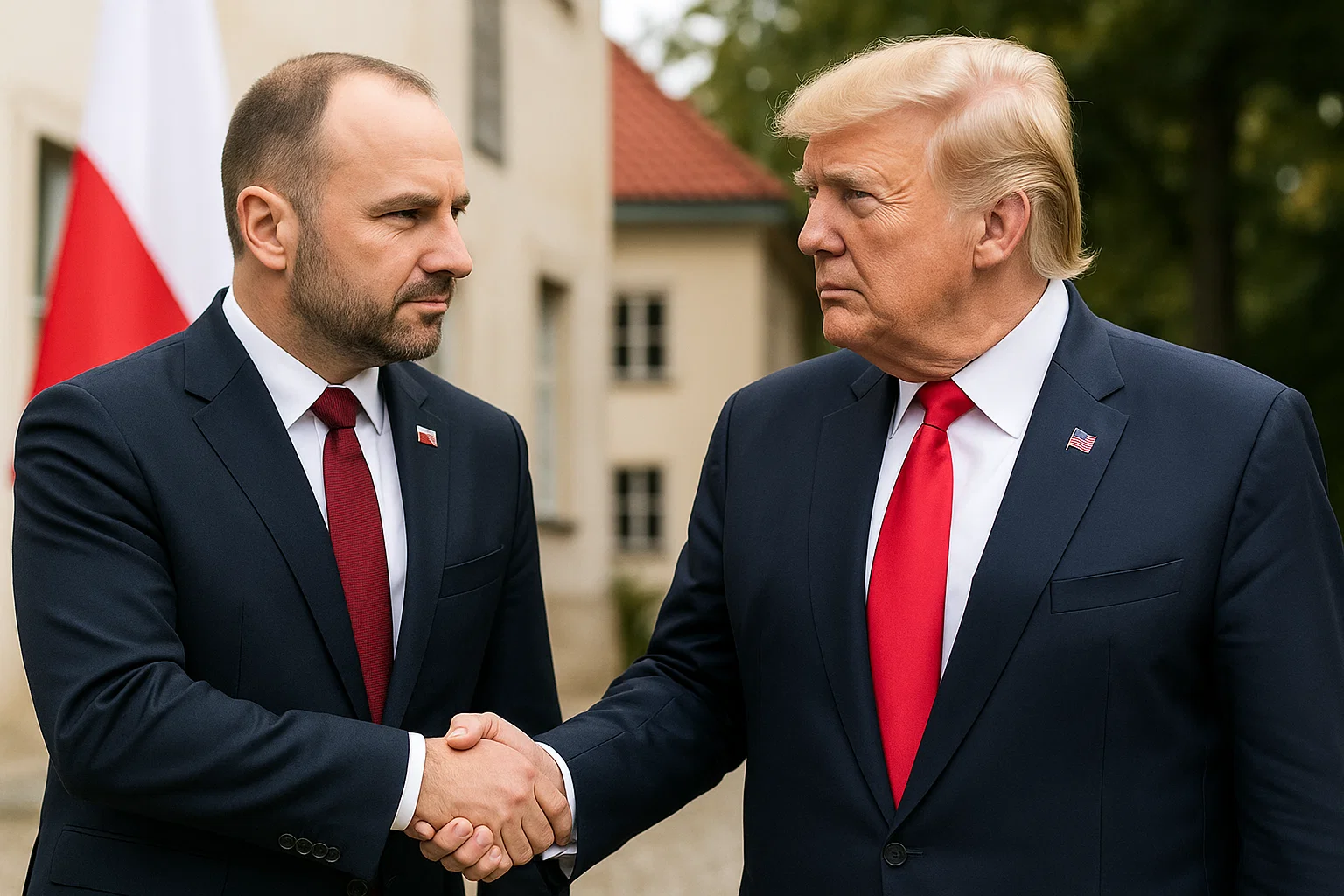 Polens Präsident Nawrocki trifft Donald Trump im Weißen Haus