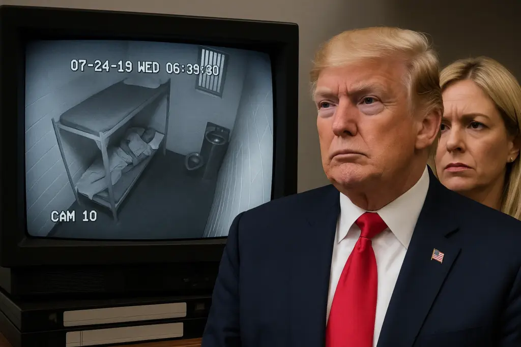 🕵️ Epstein-Affäre: Fehlende Video-Minute aufgetaucht – Trump-Vertraute unter Druck