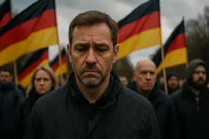 Demonstrierende Bürger in Deutschland – Vertrauen in Staat auf Rekordtief