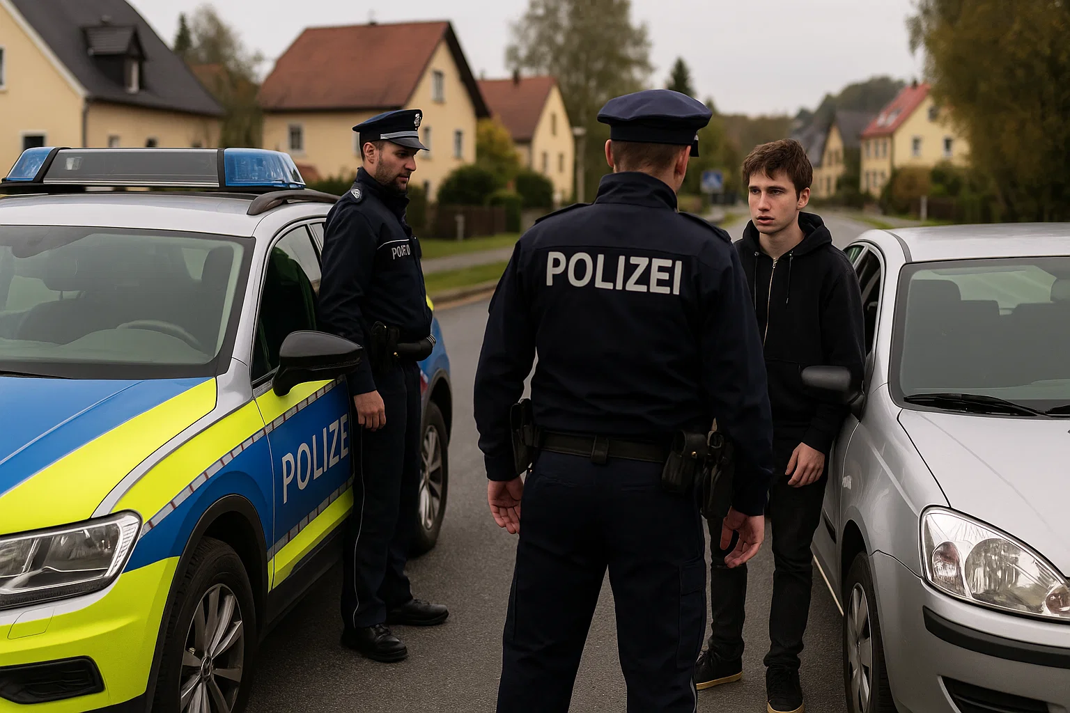 Polizeikontrolle an der Grenze in Seifhennersdorf – E-Roller sichergestellt