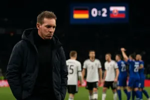 Deutsche Spieler enttäuscht nach 0:2-Pleite in der Slowakei