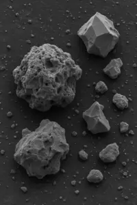 Rasterelektronenmikroskop zeigt Sternenstaub aus Asteroid Bennu – älter als unser Sonnensystem