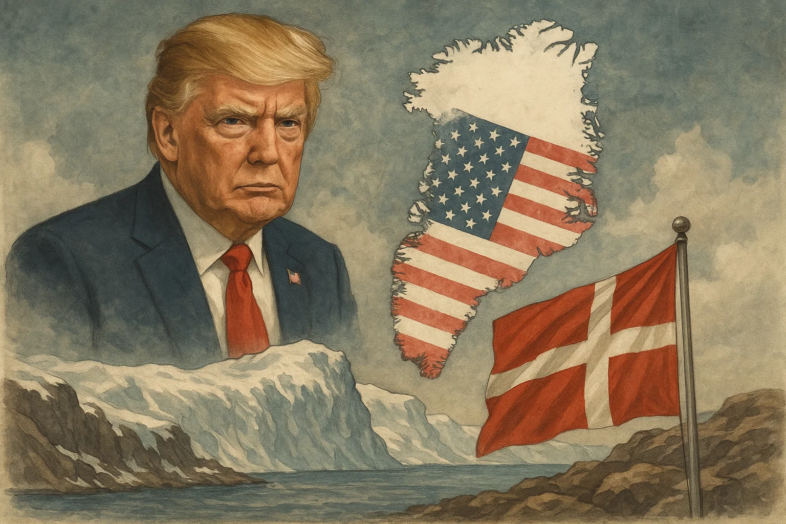 US-Machtspiele um Grönland – Dänemark warnt vor verdeckter Einflussnahme unter Donald Trump