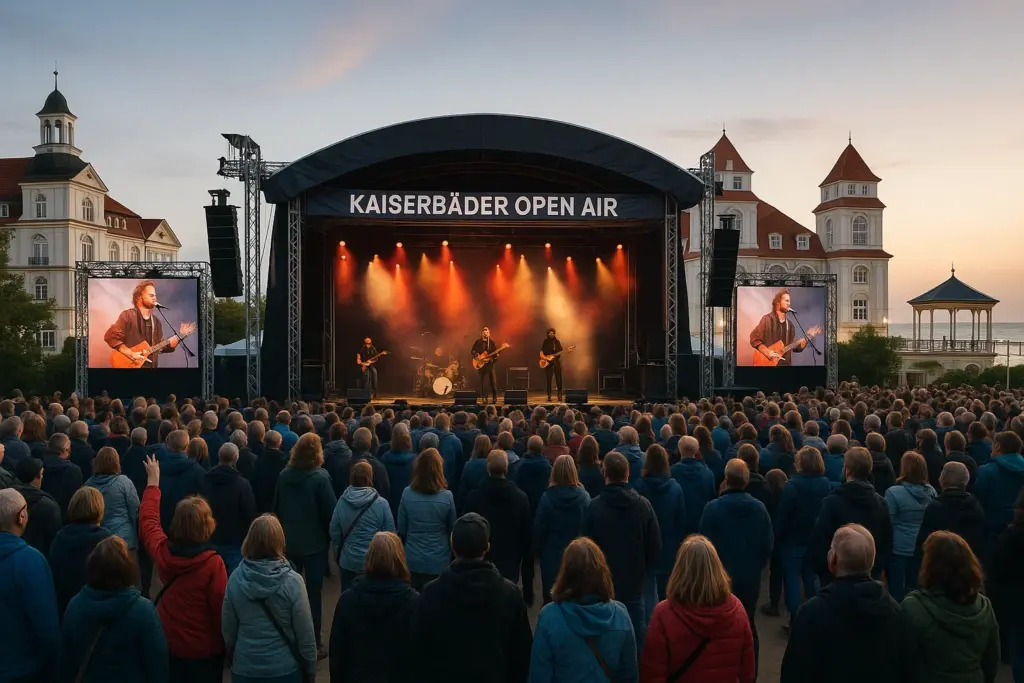 Rapper Montez beim Kaiserbäder Open Air 2026 in Heringsdorf auf Usedom