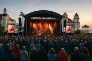 Rapper Montez beim Kaiserbäder Open Air 2026 in Heringsdorf auf Usedom