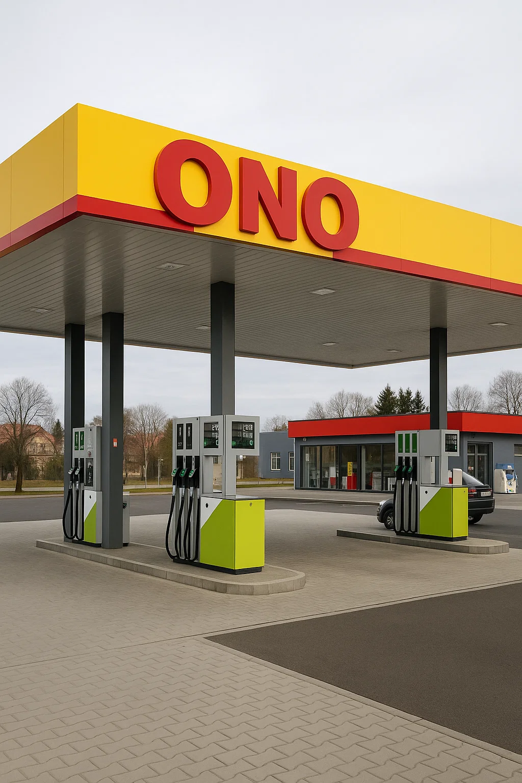 Ono Zapfsäulen in Tschechien – neuer Betreiber der Tankstelle Rumburk