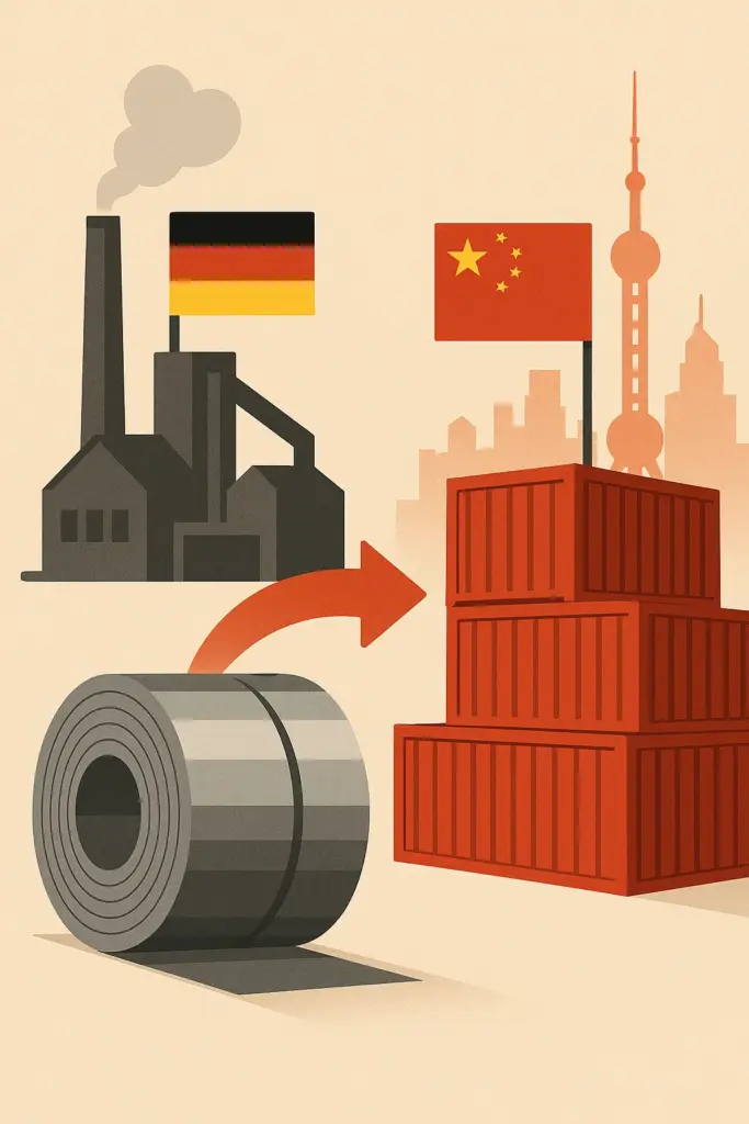 🏭 Klimafreundlicher Stahl aus China – Gefahr für Deutschlands Industrie?