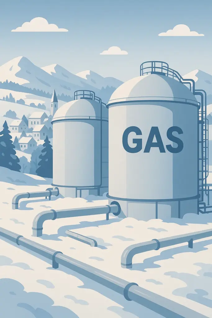 🔥 Reichen Europas Gasspeicher für den Winter aus?