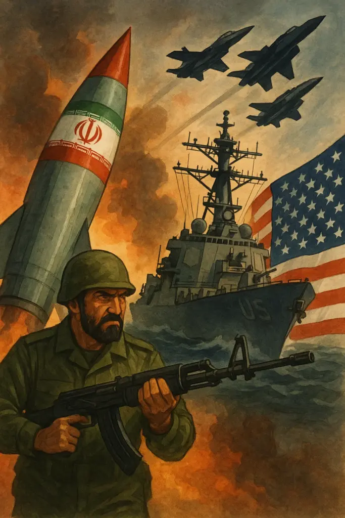 Iranische Revolutionsgarden drohen USA und Israel mit tödlicher Antwort