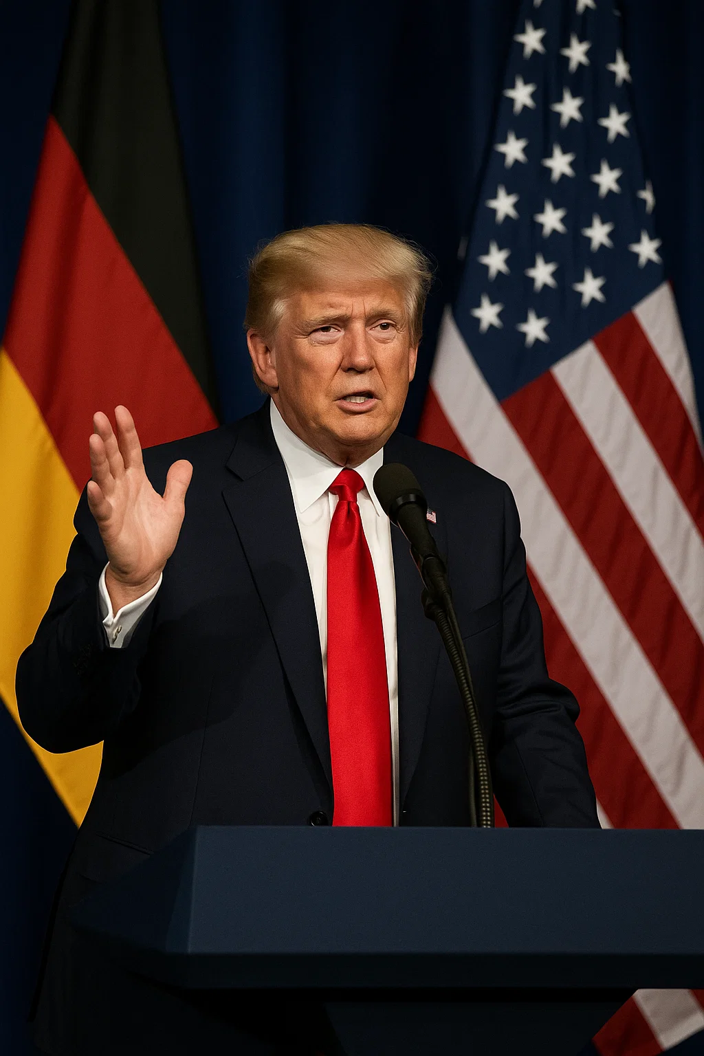 🏛️ UN-Vollversammlung: Trump lobt Merz-Regierung – Schelte für Grüne Agenda & offene Grenzen