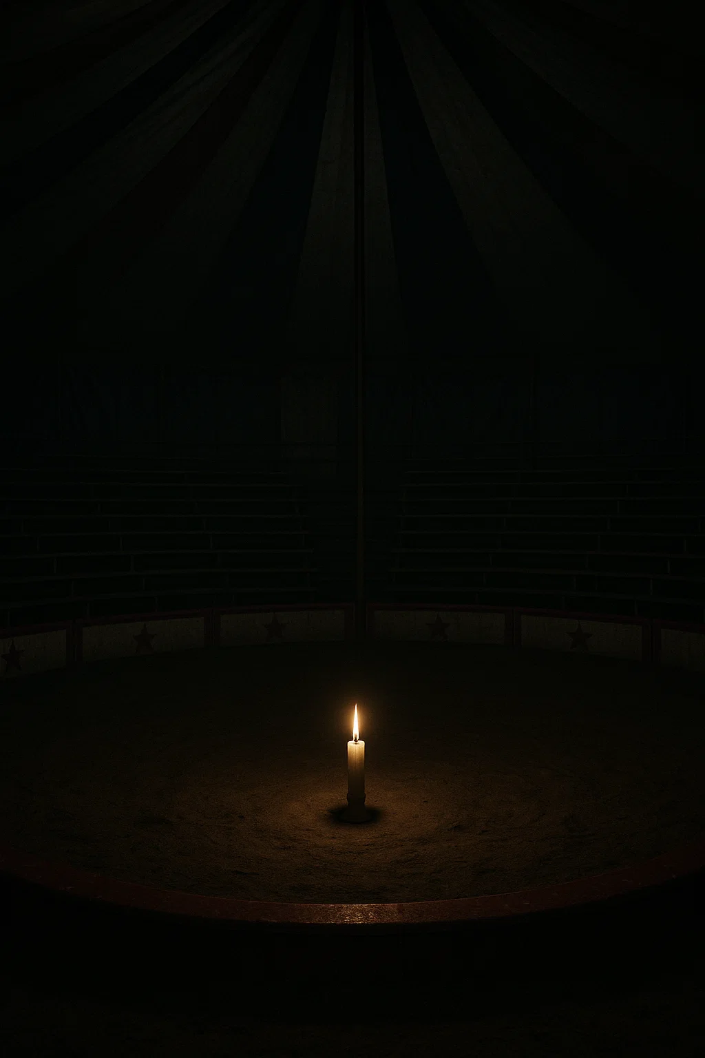 Zirkuszelt in Bautzen nach tödlichem Trapez-Unfall einer Artistin