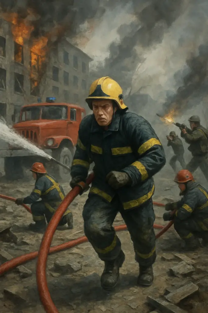 ⚔️ Krieg in der Ukraine: Feuerwehr unter Beschuss – russische Großstadt Belgorod erlebt Blackout