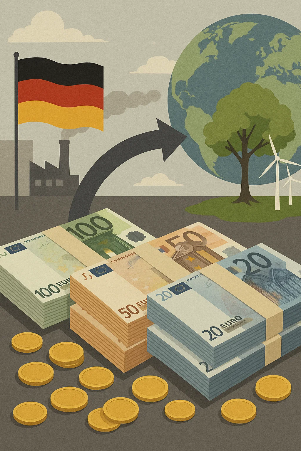 Deutschland zahlt Rekordmilliarden für internationale Klimaprojekte, während im Inland Geld fehlt