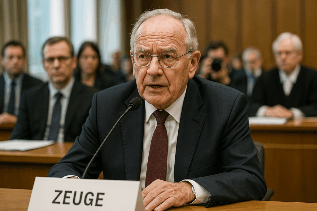 🕵️‍♂️ Fall Block: Ex-BND-Chef August Hanning sagt im Entführungsprozess aus