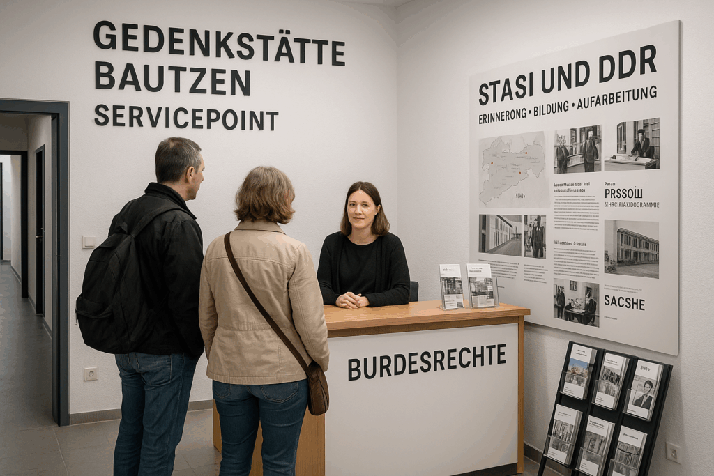 🏛️ Neuer Servicepoint für Gedenkstätte Bautzen eröffnet – Ort der Erinnerung wird moderner und zugänglicher