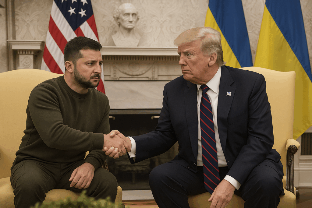 🇺🇸 Selenskyj reist nach Washington – Gespräche mit Trump über Waffenhilfe und Friedensperspektiven