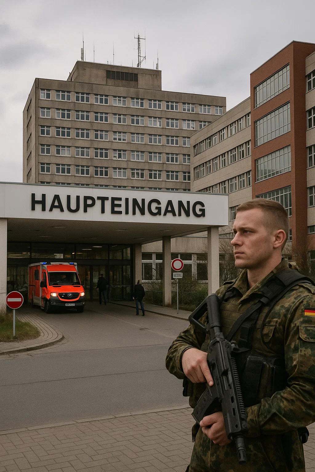 Berliner Kliniken sollen laut geheimem Plan im Kriegsfall Soldaten vor Zivilisten behandeln