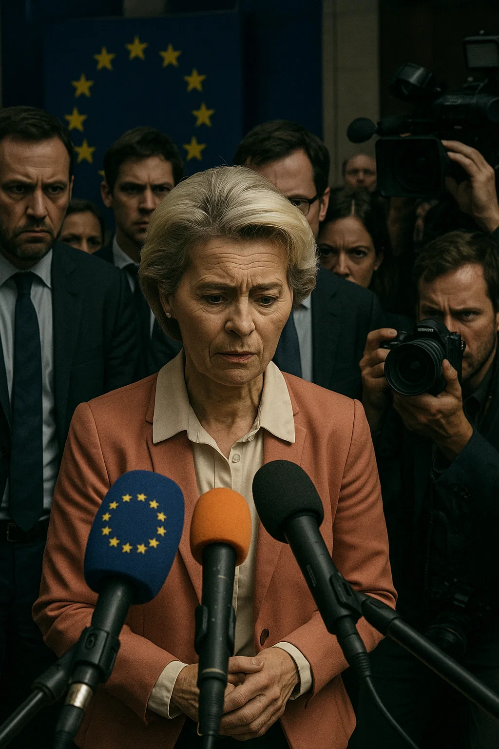 Ursula von der Leyen im Europaparlament unter Druck wegen Misstrauensantrag