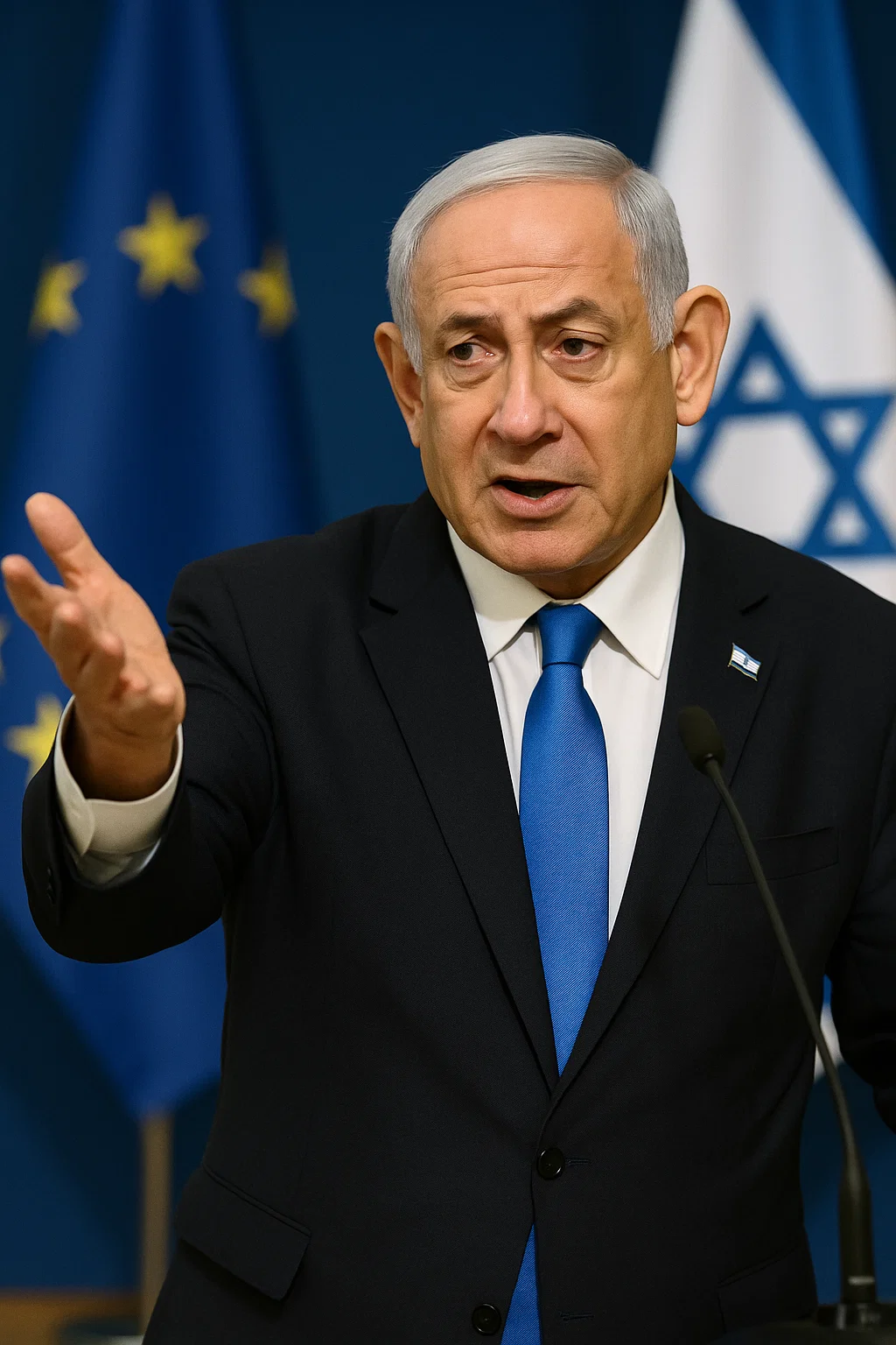 Benjamin Netanjahu attackiert EU wegen Anerkennung Palästinas und warnt vor Schwäche im Kampf gegen Hamas