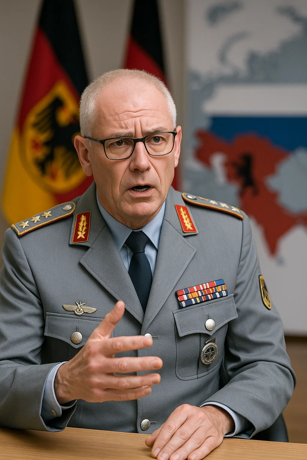 Generalinspekteur Carsten Breuer warnt vor russischem Großangriff ab 2029 und fordert Wehrpflicht-Debatte in Deutschland.