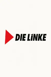 Logo der Partei Die Linke mit kritischer Darstellung zu radikalen Entgleisungen