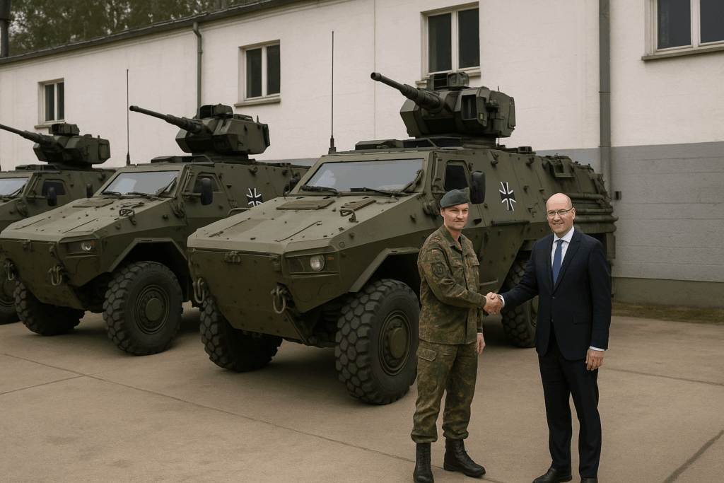 🛡️ Bundeswehr ordert Spähfahrzeuge – 3,5‑Milliarden‑Dollar‑Auftrag für General Dynamics