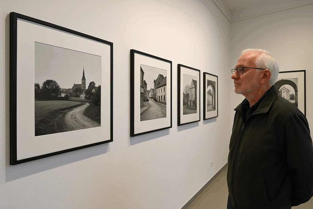🖼️ Rauschwalde im Fokus: Heinrich Schröters Stadtbilder im Kapellengang des Carolus