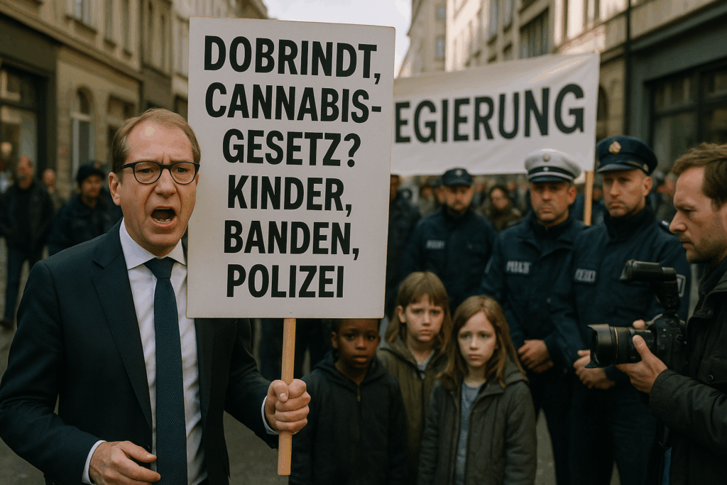 🚨 Kinder im Visier der Banden – Dobrindt attackiert Cannabisgesetz