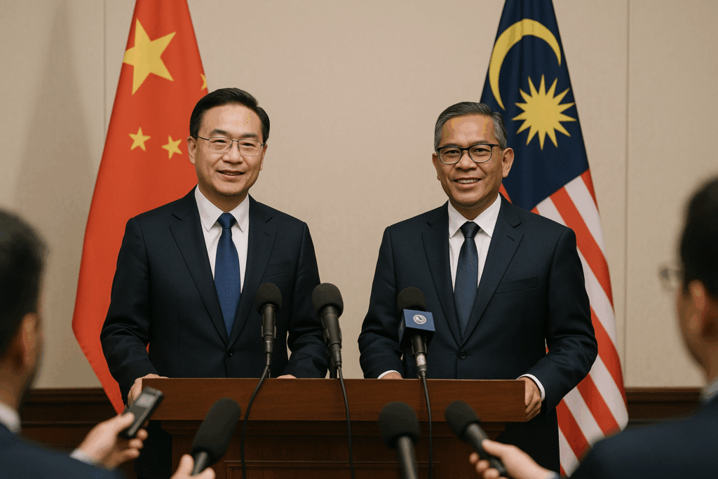 📈 Annäherung im Handelskonflikt: Peking sendet Optimismussignal vor Gesprächen in Malaysia