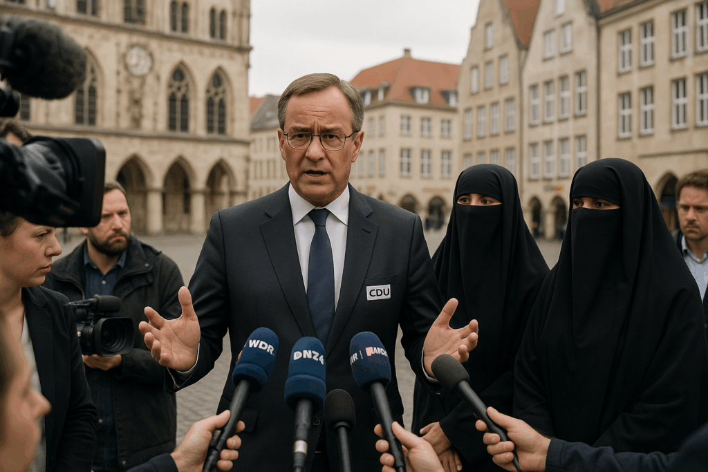 đïž CDU-Politiker verschĂ€rft Integrationsdebatte: Kritik an Vollverschleierung im öffentlichen Raum