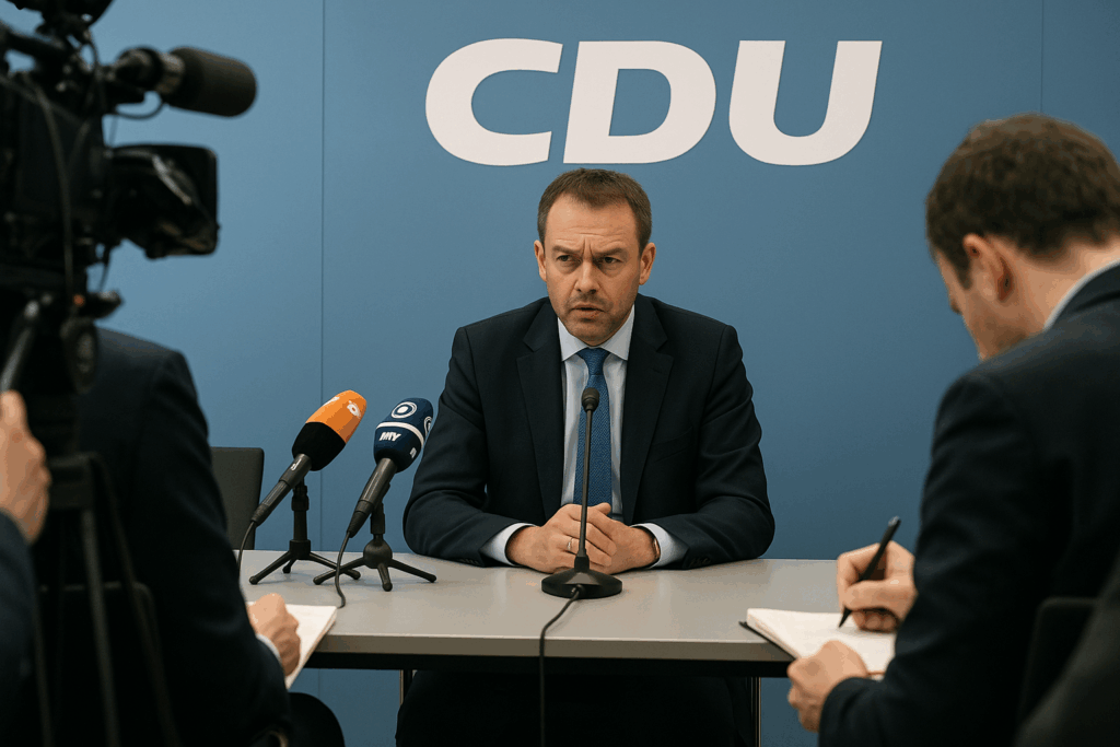 🛡️ CDU drängt auf Einreisebremse für wehrfähige Ukrainer – Linnemann pocht auf Wehrverantwortung
