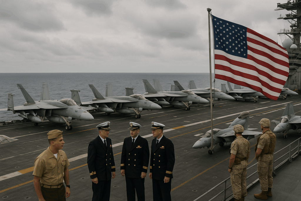 ⚓ Träger vor der Karibik: Washington setzt im Anti-Drogen-Kampf auf militärische Abschreckung