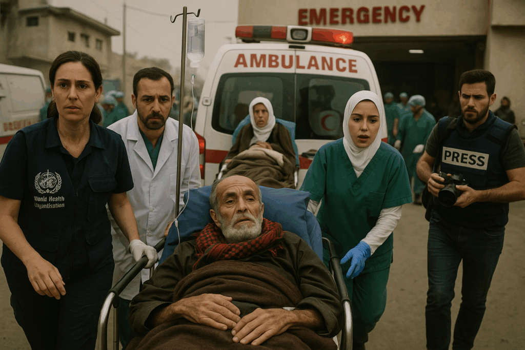⚕️ WHO warnt: Tausende Schwerkranke in Gaza brauchen sofortige Ausreise
