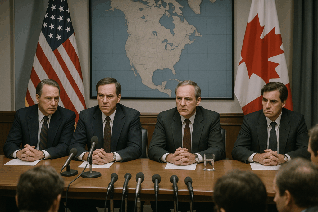 🛑 Washington stoppt Gespräche mit Ottawa – Reagan-Spot aus Ontario eskaliert Zollstreit