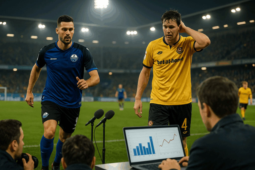 ⚽ Formstarker SCP trifft verunsicherte SGD: Analyse, Quoten und Tendenz zum Zweitliga-Duell